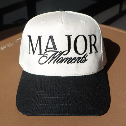 Major Moments Hat // Natural & Black